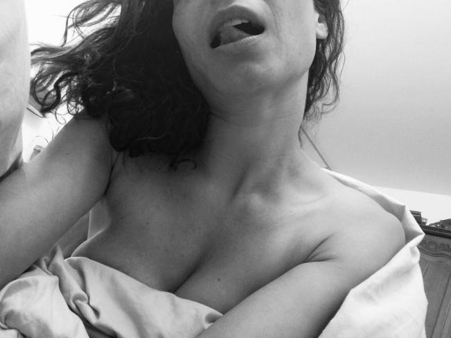 Moment calins et sensuels de plaisir